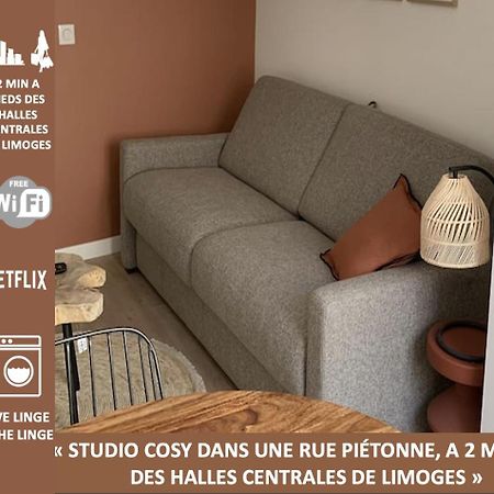 Magnifique Studio - En Hypercentre Et Rue Pietonne - 1Er Adrien Du Bouche 리모주 외부 사진